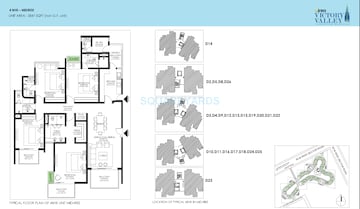  4 BHK Apartment at Ireo Victory Valley, Ramgarh Dhani – for Sale