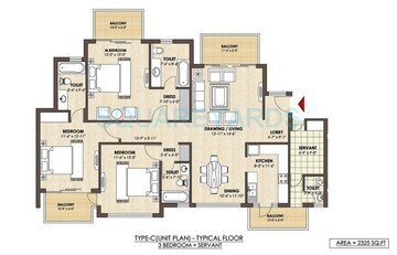  3 BHK Apartment at Kashish Manor One, Sector 111 – for Sale