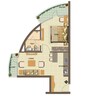KLJ Square 1 BHK Layout