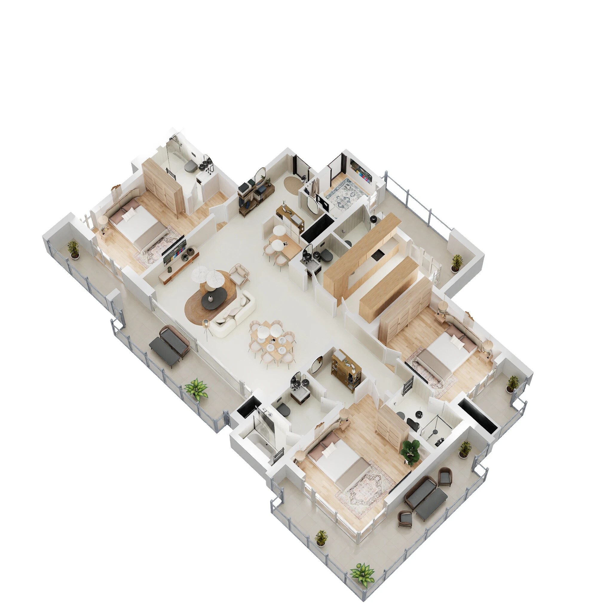 3 BHK 2700 Sq. Ft. Apartment