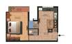 Lotus Affordable Housing 1 BHK Layout