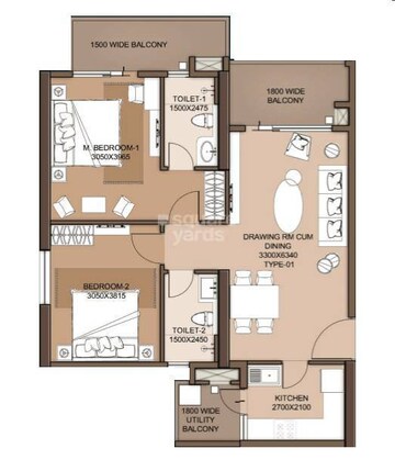  2 BHK Apartment at M3M Flora 68, Sector 68 – for Sale