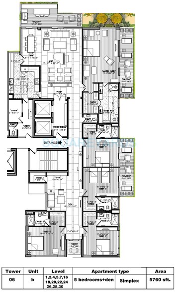  5 BHK Apartment at M3M Golf Estate, Sector 65 – for Sale