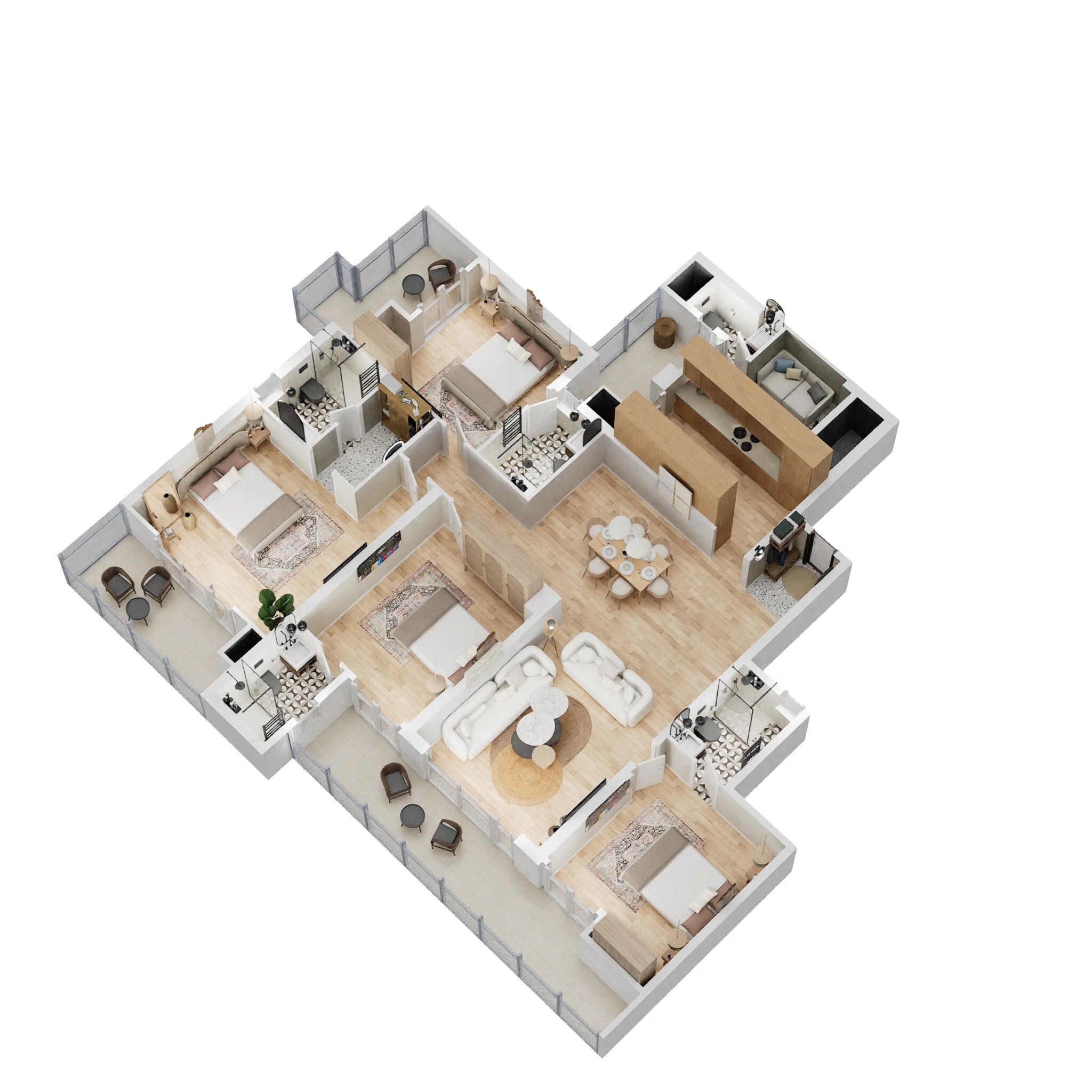 4 BHK 2685 Sq. Ft. Apartment