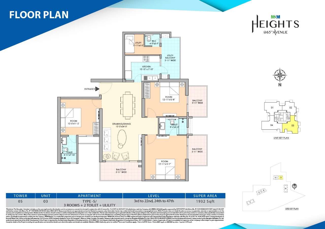 m3m heights apartment 3 bhk 1932sqft 20200926110941