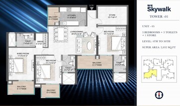  3 BHK Apartment at M3M Heights, Sector 65 – for Sale