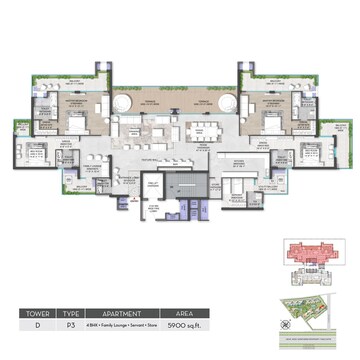  4 BHK Penthouse at M3M Mansion, Sector 113 – for Sale