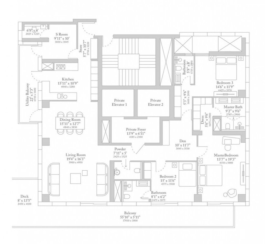  3 BHK Apartment at M3M Trump Tower, Sector 65 – for Sale