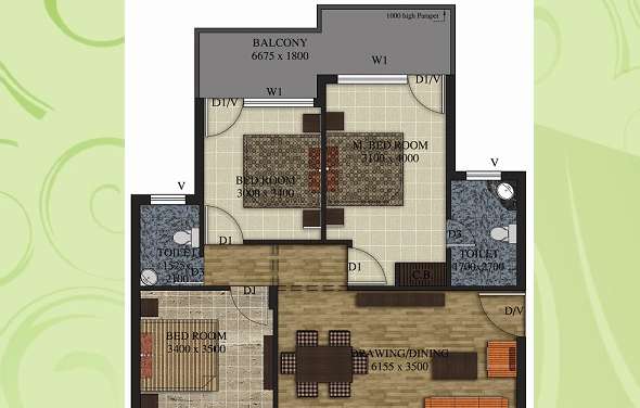 maxworth premier urban apartment 3 bhk 1500sqft 20211025181025