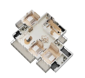 3 BHK 2080 Sq. Ft. Apartment in One Indiabulls