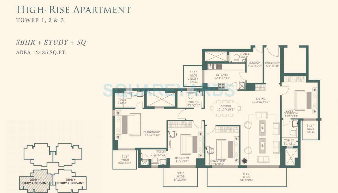one indiabulls apartment 3bhk st sq 2485sqft 1