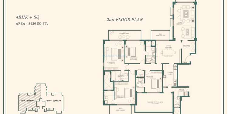one indiabulls apartment 4bhk sq 3420sqft 1