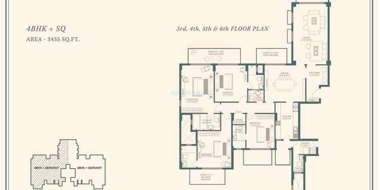 one indiabulls apartment 4bhk sq 3435sqft 1