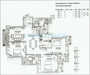  3 BHK Apartment at Orchid Gardens, Sector 54 – for Sale