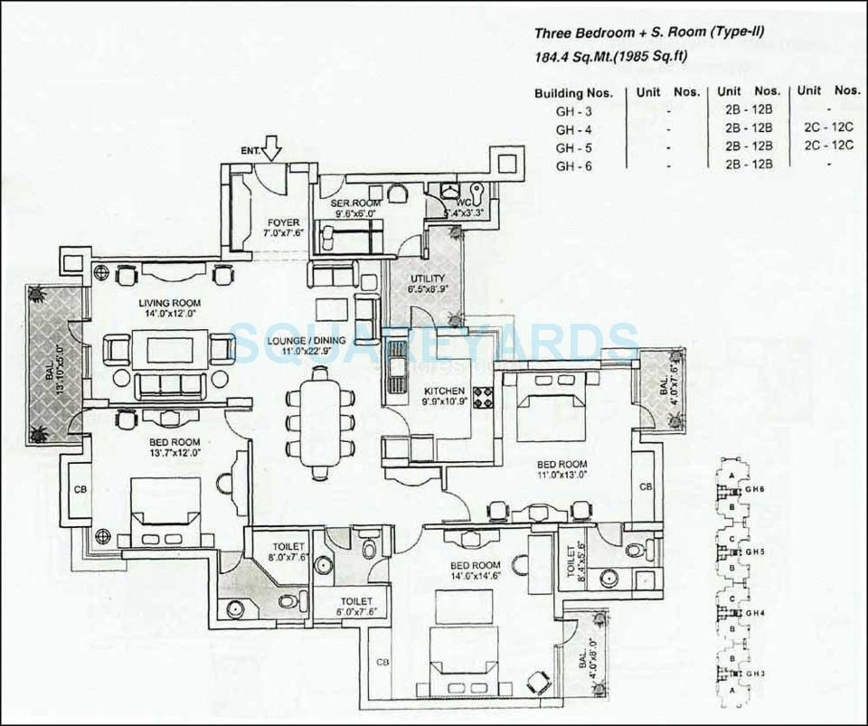 orchid gardens apartment 3bhk 1985sqft 1