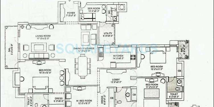 orchid gardens apartment 4 bhk 2614sqft 20233520153546