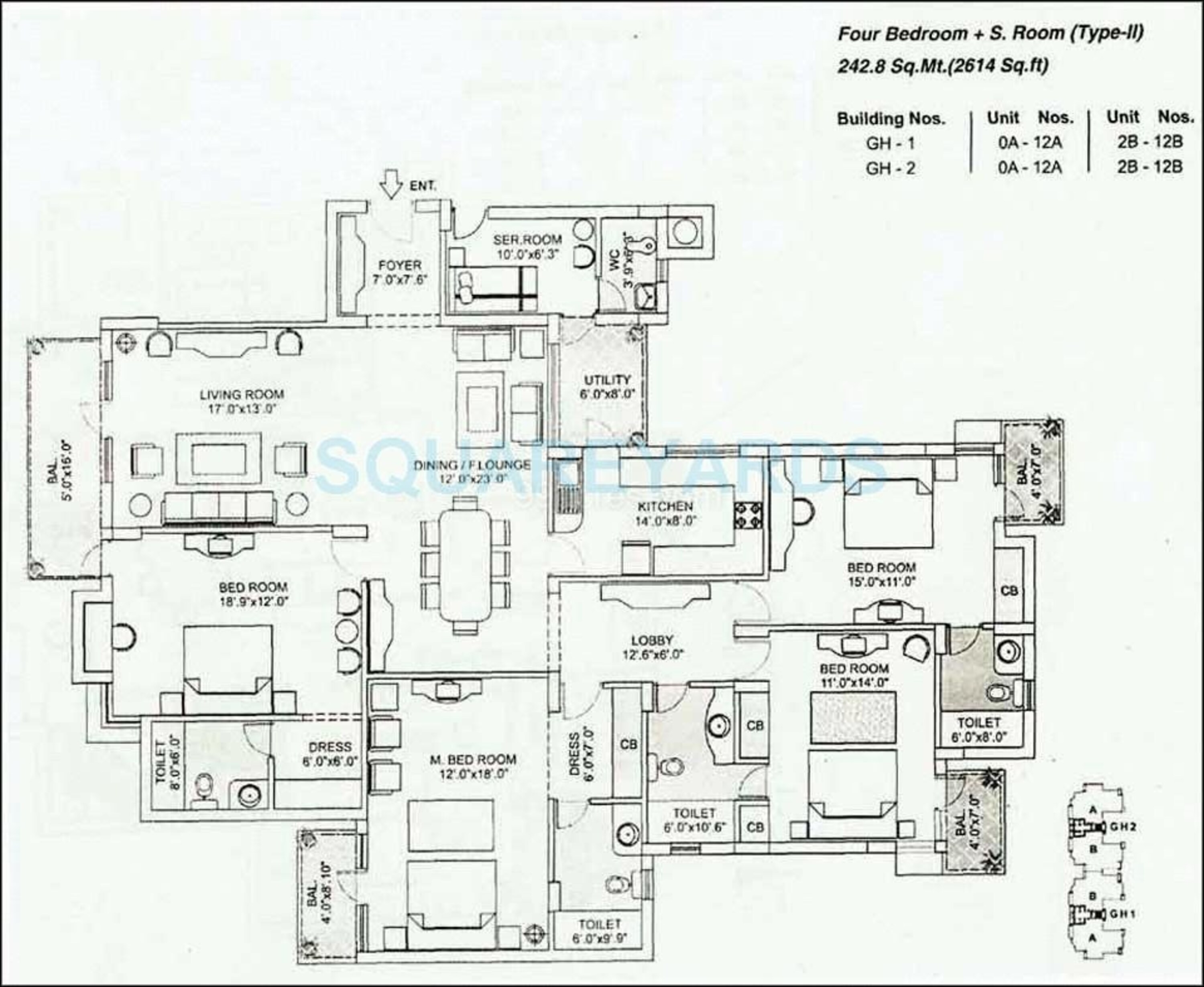 orchid gardens apartment 4 bhk 2614sqft 20233520153546