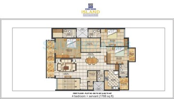  4 BHK Apartment at Orchid Island, Sector 51 – for Rent