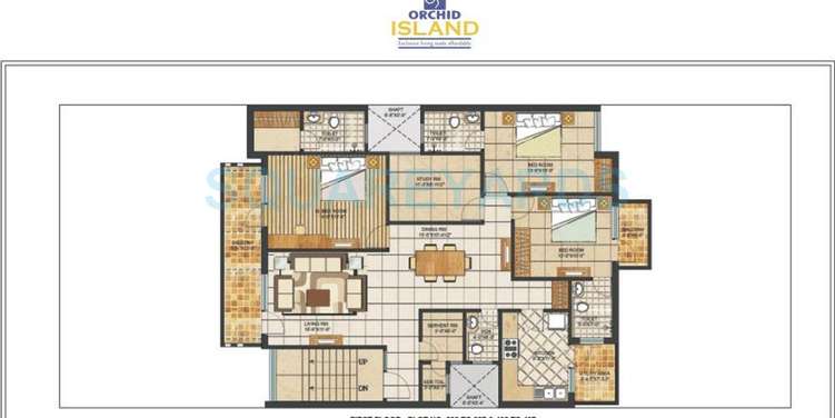 orchid island apartment 4bhk sq typical floor 1788sqft 1