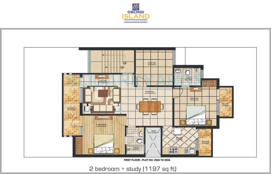 Orchid Island Floor Plans - Sector 51, Gurgaon