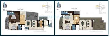  4 BHK Penthouse at Pareena The Elite Residences, Gopalpur – for Rent