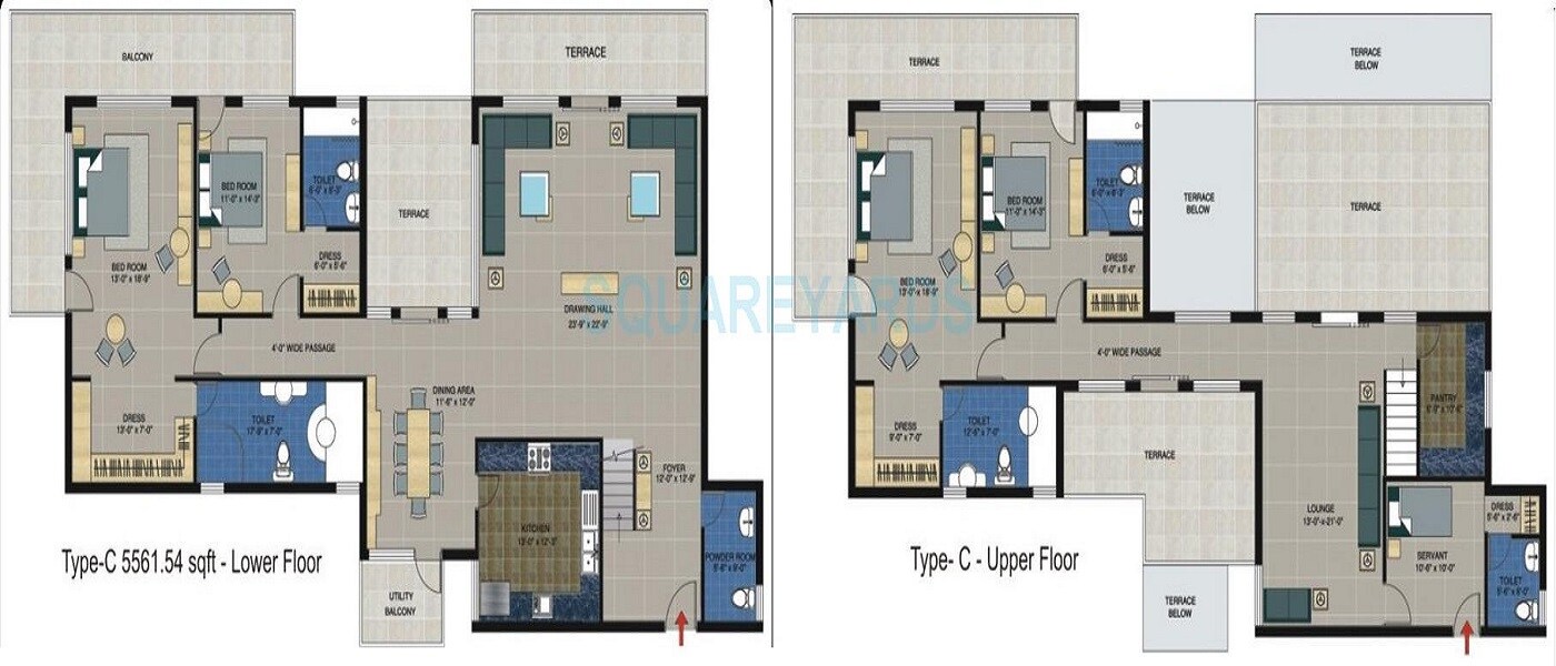 4 BHK 5561 Sq. Ft. Apartment