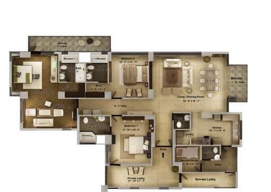 pioneer araya apartment 3 bhk 3498sqft 20231821231847