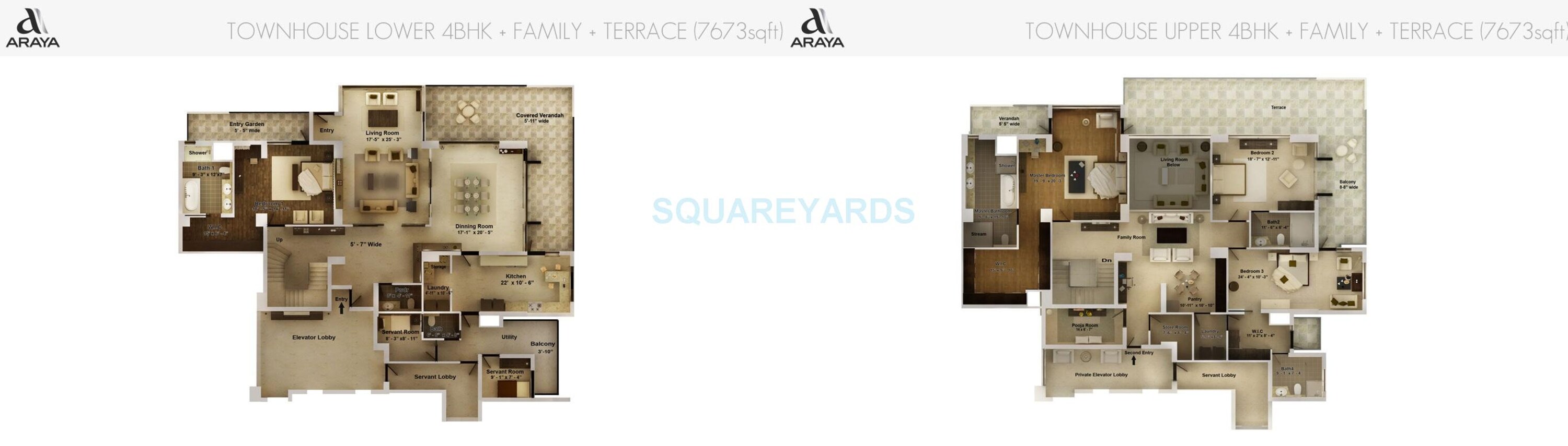 pioneer park araya villa 4bhk 7673sqft 1