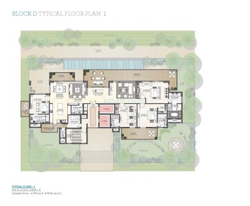  4 BHK Apartment at Puri Diplomatic Greens Phase I, Sector 111 – for Sale