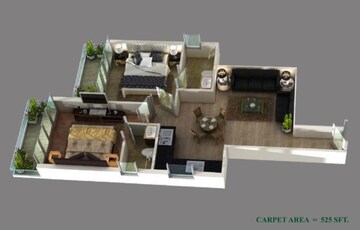  2 BHK Apartment at Pyramid Urban Homes, Sector 70a – for Sale