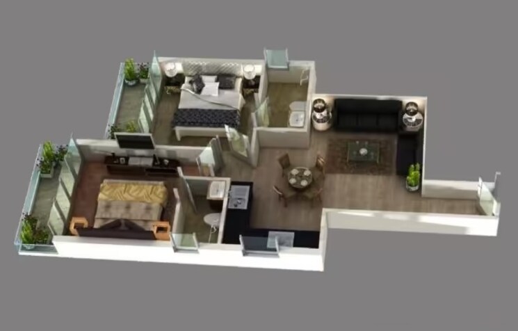 Other, pyramid-urban-homes 2 Bedroom 625 Sq.Ft. Apartment In Sector 70a Gurgaon 8740438