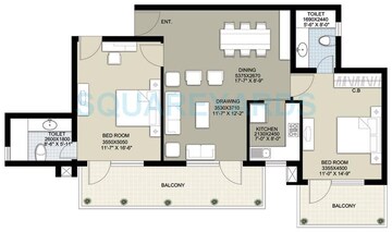  2 BHK Apartment at Raheja Navodaya, Sector 95 – for Sale