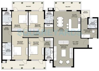 4 BHK Apartment For Resale in Raheja Navodaya Sector 95a Gurgaon  7802616