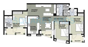  3 BHK Apartment at Raheja Vedas, Sector 108 – for Sale