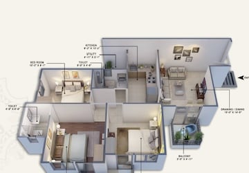 3 BHK Apartment at Royal Green Heights, Sector 62 – for Sale