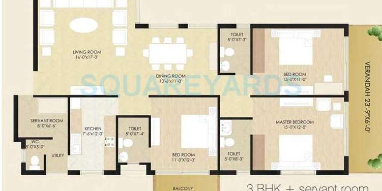 sare club terraces apartment 3bhk sq 2094sqft 1