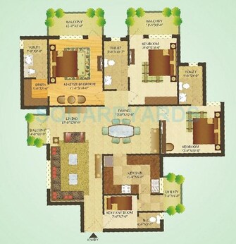 3 BHK Apartment For Resale in Sare Crescent Parc Sector 92 Gurgaon  7814132