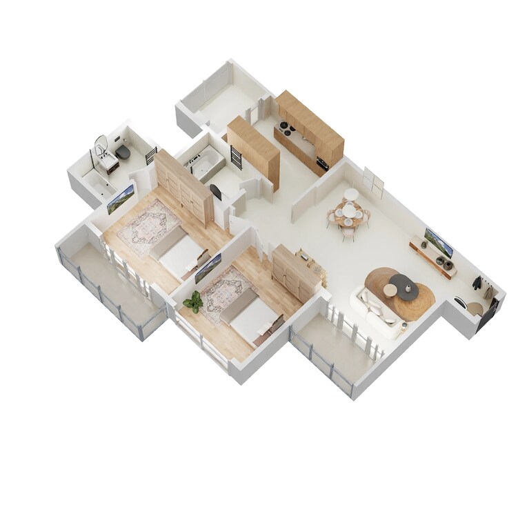 shapoorji pallonji joyville gurgaon apartment 2 bhk 734sqft 20211604131633