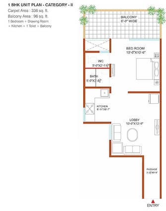 1 BHK Apartment For Resale in Shree Vardhman Green Court Sector 90 Gurgaon  7698455