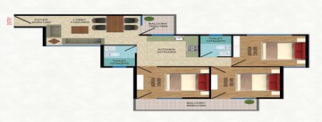  3 BHK Apartment at Sidhartha Diplomats Golf Link, Alawardi Sarai – for Sale