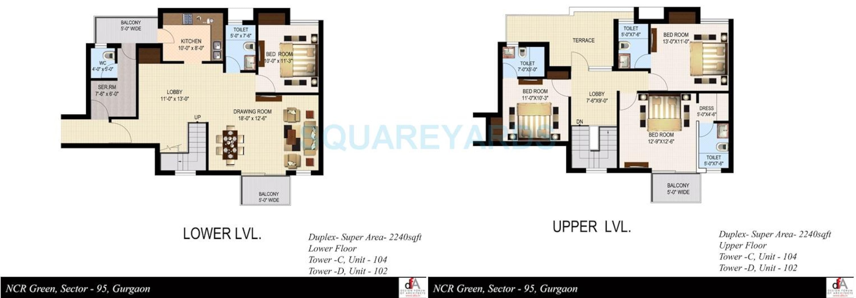sidhartha ncr green apartments duplex apartment 4bhk 2240sqft 1
