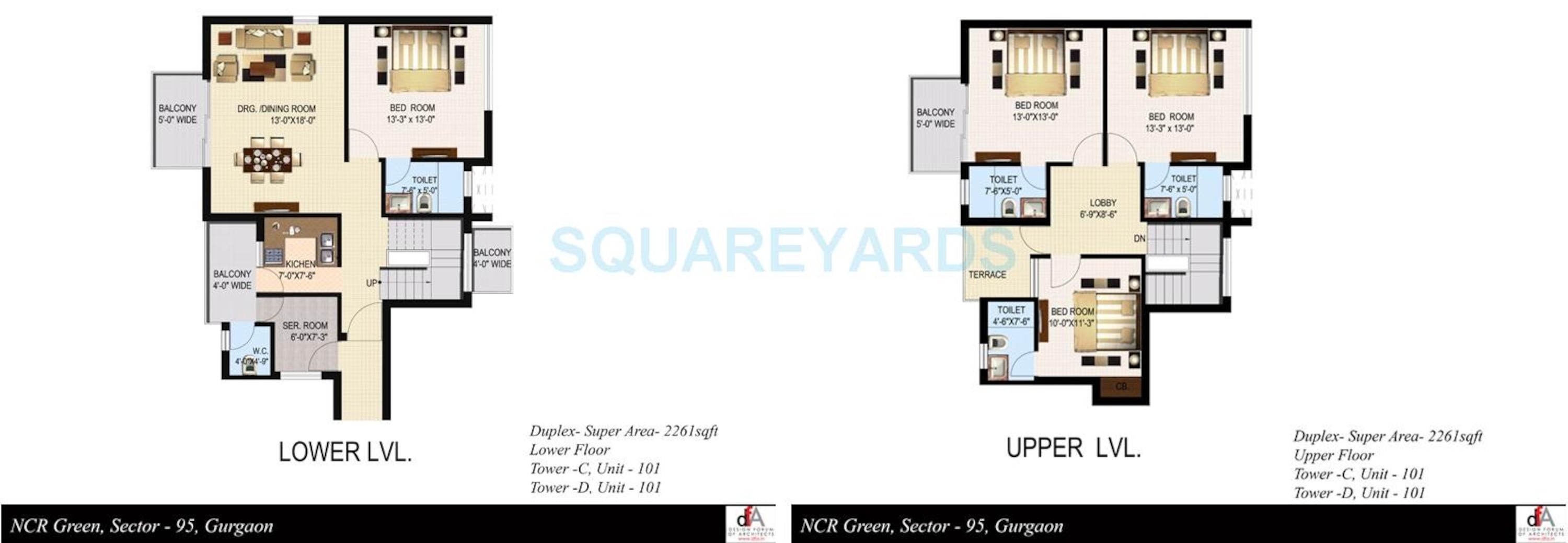 sidhartha ncr green apartments duplex apartment 4bhk 2261sqft 1