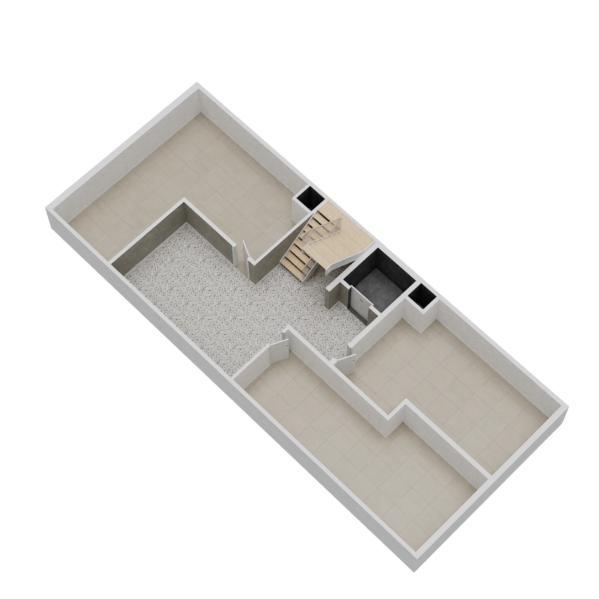Floor plan of 3 BHK 1419 Sq. Ft. Ind Floor in Signature Global City 81, Gurgaon
