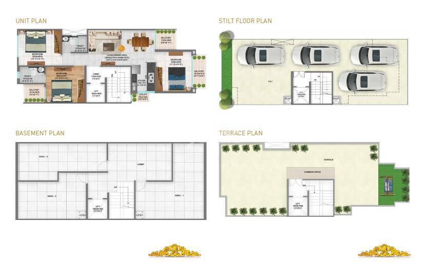  3 BHK Apartment at Signature Global City 81, Sector 81 – for Rent