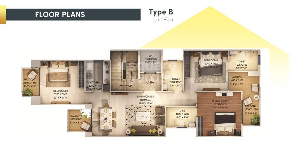  3 BHK Apartment at Signature Global City, Sector 37d – for Sale