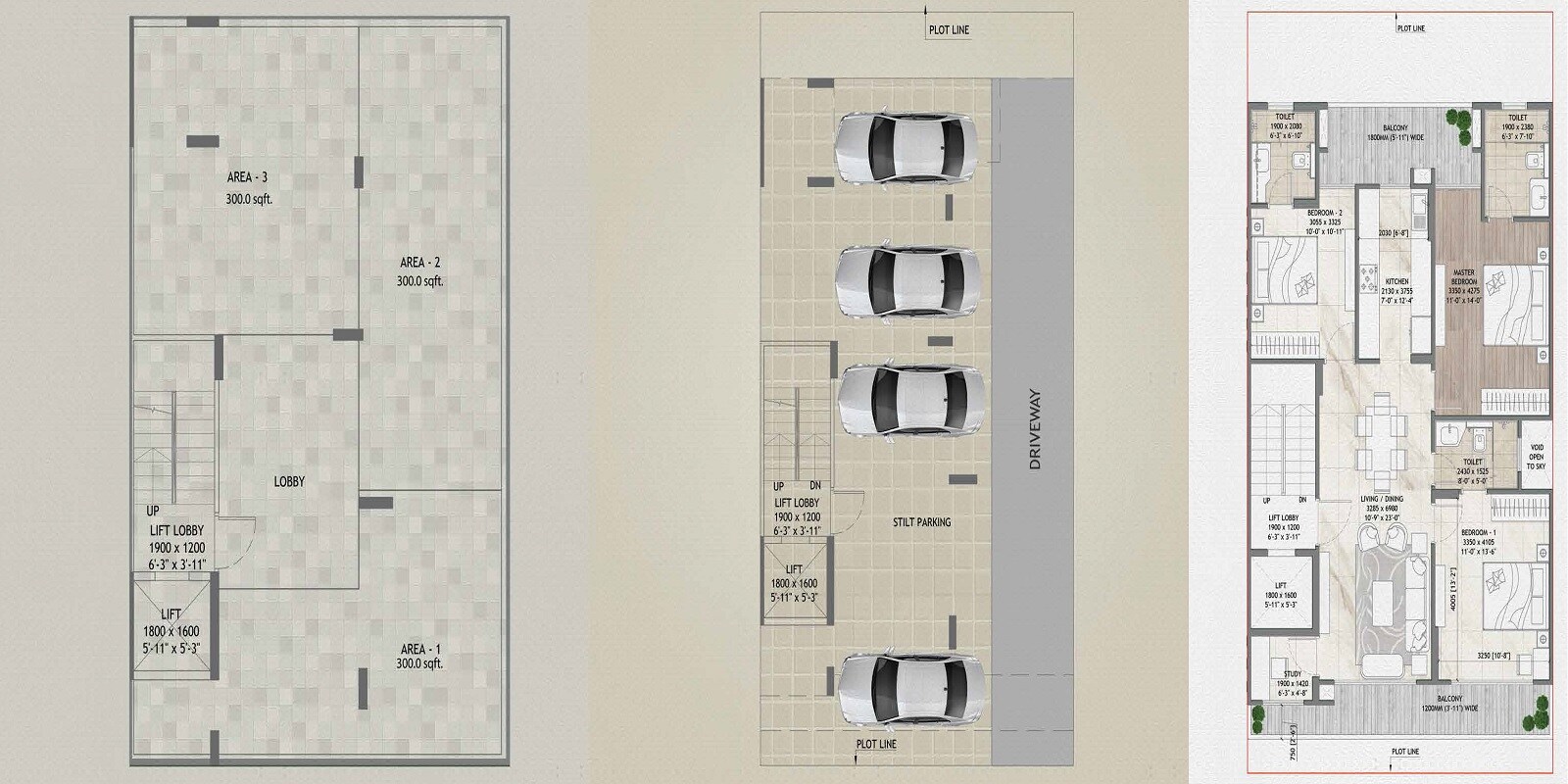  3 BHK Apartment at Signature Global Daxin Vistas, Sohna Road – for Sale