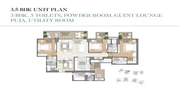  3 BHK Apartment at Signature Global De Luxe DXP, Sector 37d – for Sale