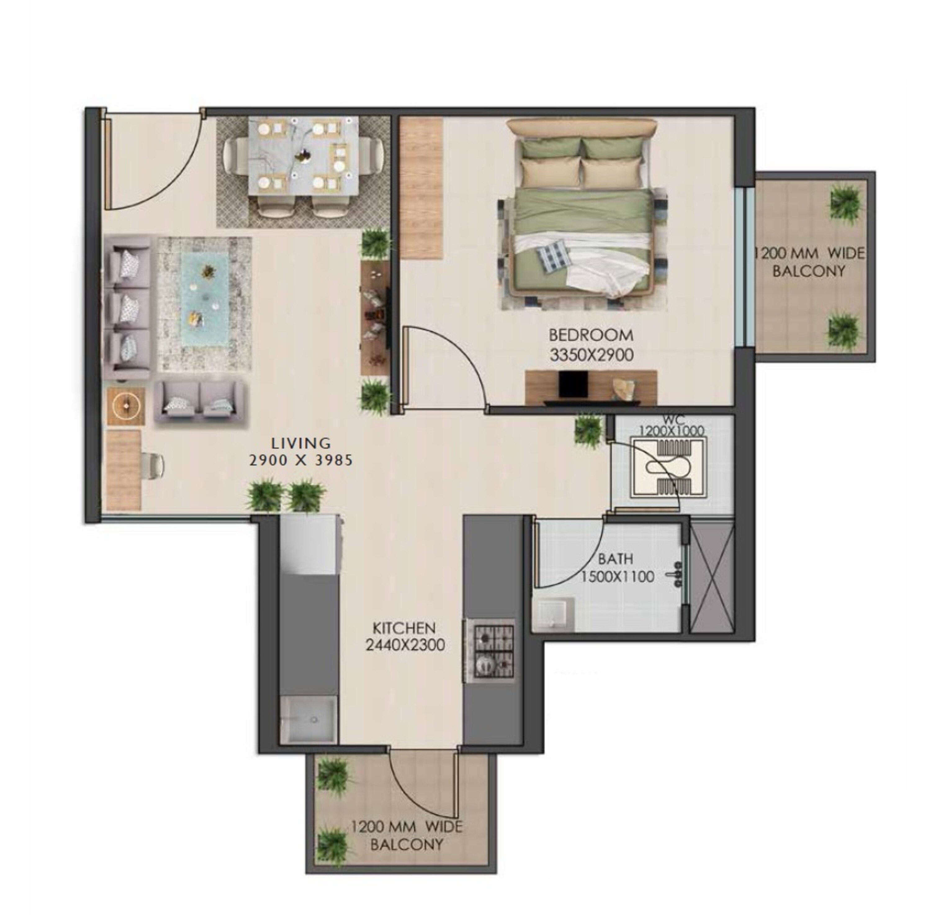 signature global golf greens apartment 1 bhk 464sqft 20241630181658