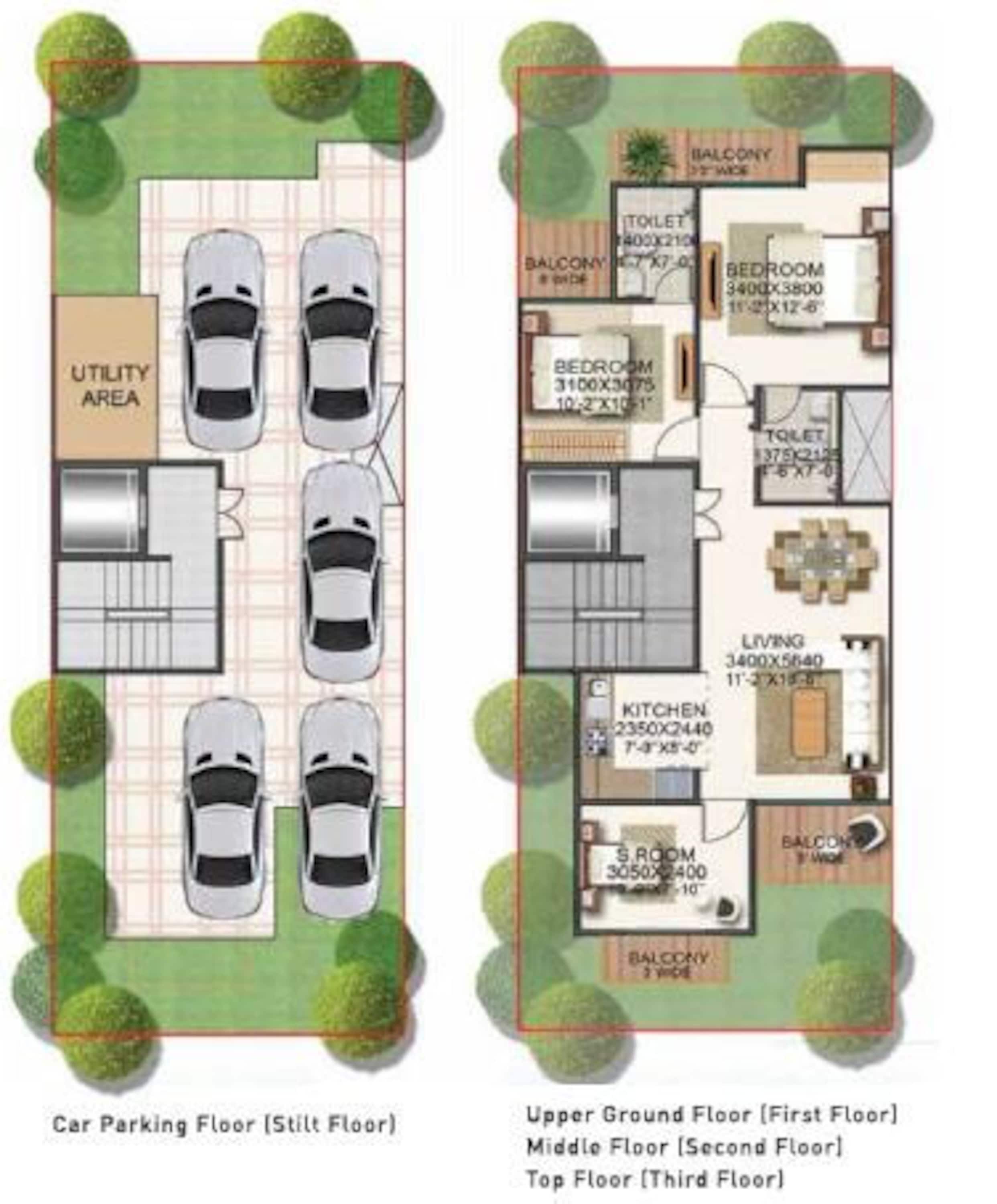 signature global park ind floor 2bhk st 721sqft 1