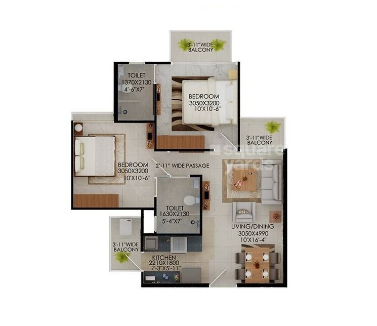 Other, garoli kalan 2 Bedroom 800 Sq.Ft. Apartment In Garoli Kalan Gurgaon 8187162